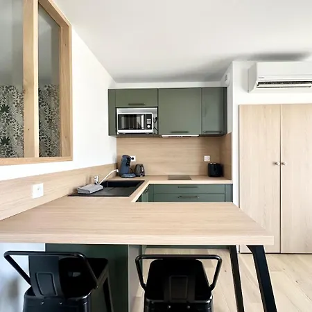 公寓 Sous Les Tropiques - Clim - Parking - *