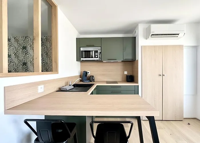 公寓 Sous Les Tropiques - Clim - Parking - *